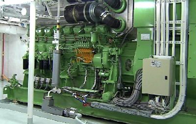 Carnival cruise ship Emergency Diesel Generator