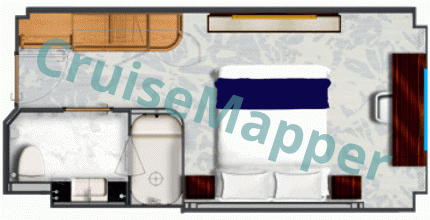 Star Seeker Oceanview Suite  floor plan