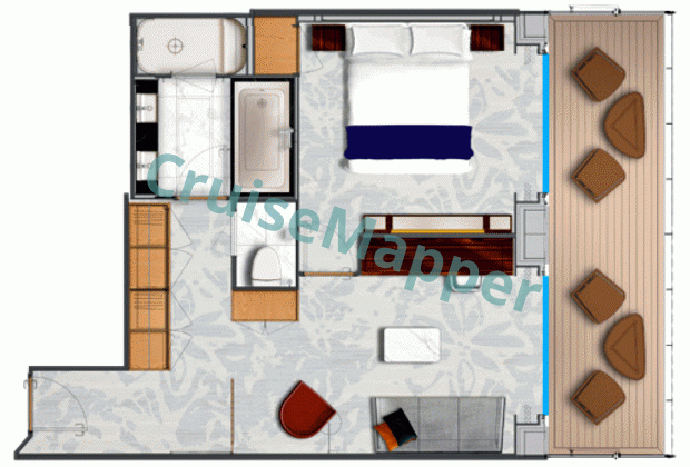 Star Seeker 2-Room Star Suite  floor plan