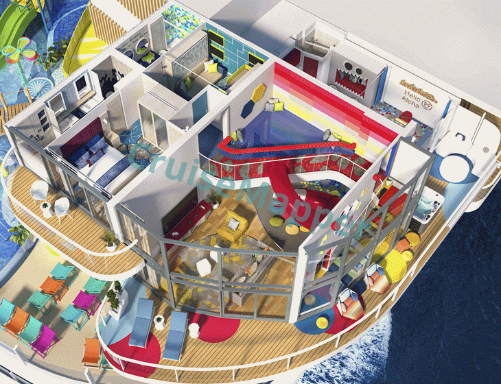 Legend Of The Seas Ultimate Family Townhouse  floor plan