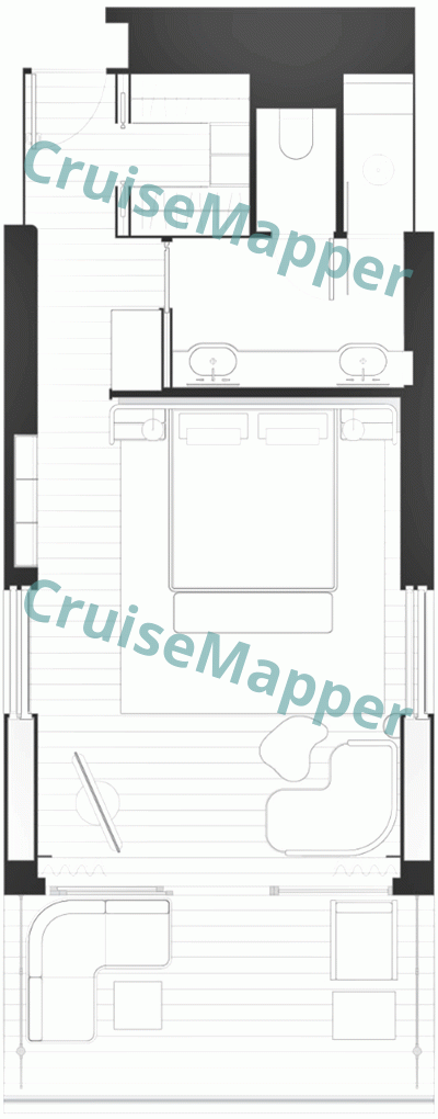 Four Seasons 1 Seaview Suites  floor plan