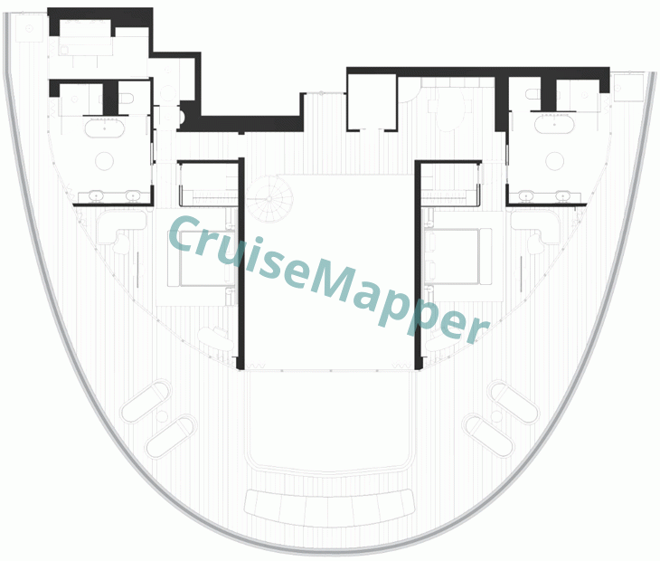 Four Seasons 1 2-Floor|3-Bedroom Loft Suite  floor plan