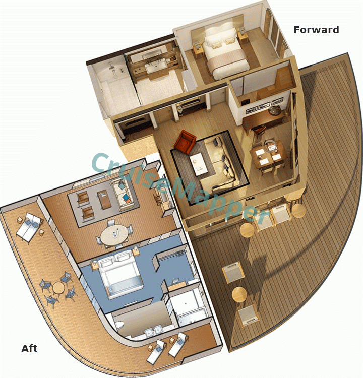 Viking Mira Explorer Suite  floor plan