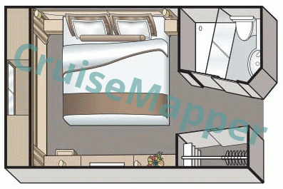 Viking Gyda Window Cabin  floor plan