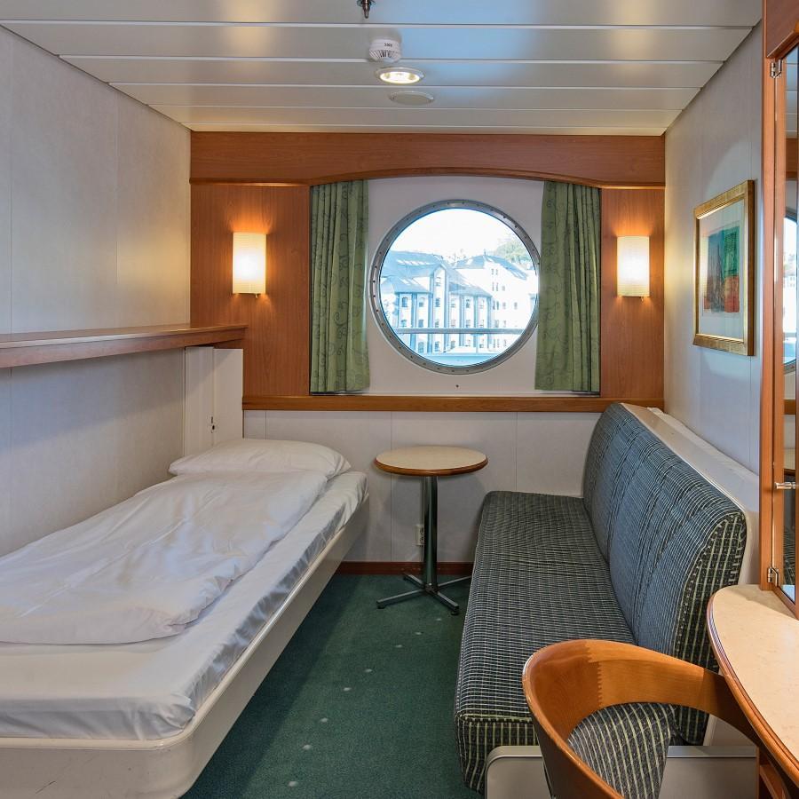 MS Trollfjord cabins and suites | CruiseMapper
