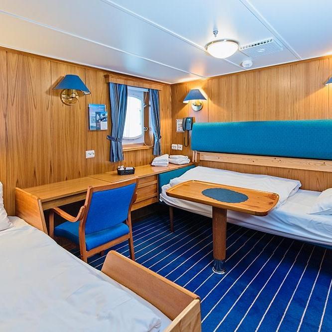 MS Lofoten cabins and suites | CruiseMapper