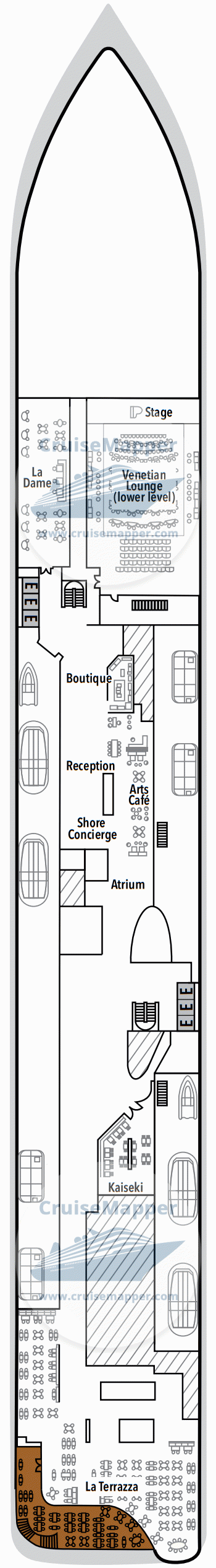 Silver Nova Deck Plan Cabins And Suites - starter kit hobbies