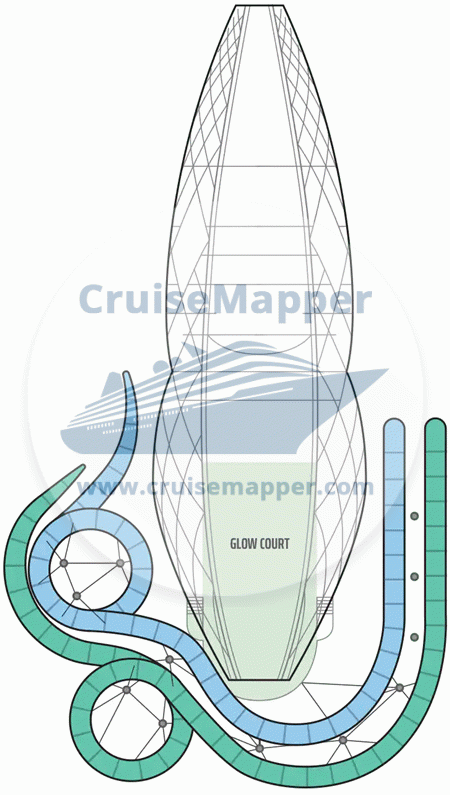 Norwegian Luna Deck 20 - Slidecoaster3-Waterslide