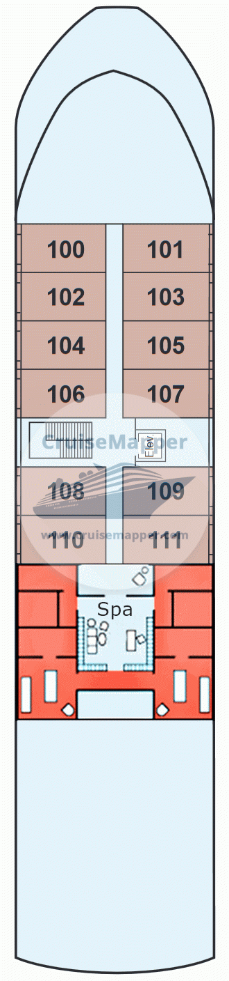 Viking Amun Deck 01 - Main-Cabins-Spa-Crew