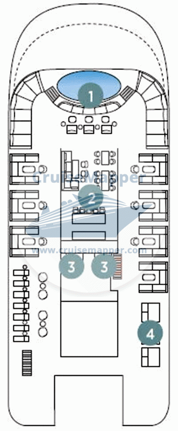 Emerald Kaia Deck 07 - Sky-Sundeck-Pool