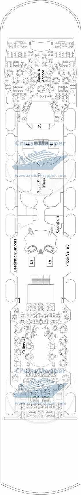 Marella Discovery 2 Deck Plan