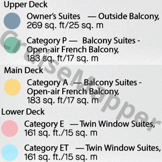 APT Ostara deck 1 plan (Cabins-Wellness-Crew) legend