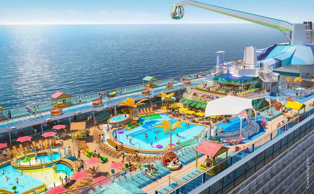 Spectrum Of The Seas Has 20 Restaurants, Pools & Flowriding On Deck
