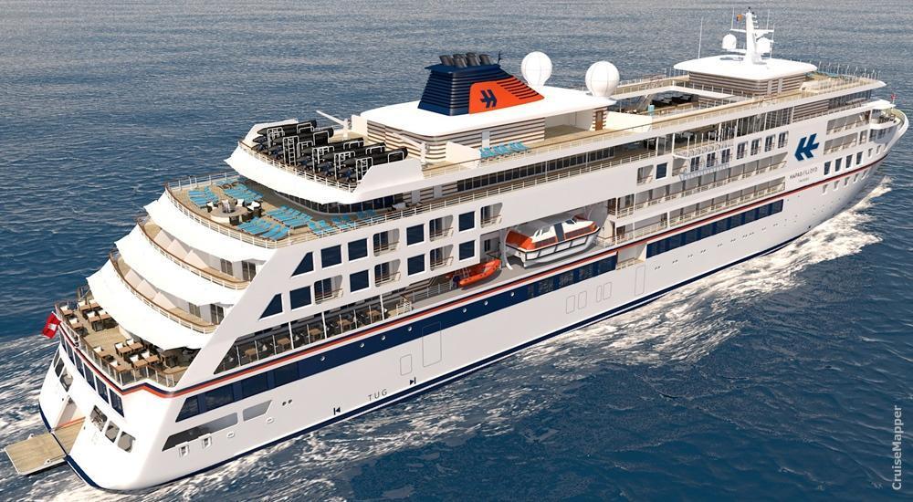 Hapag-Lloyd Cruises new ship design (aft view)