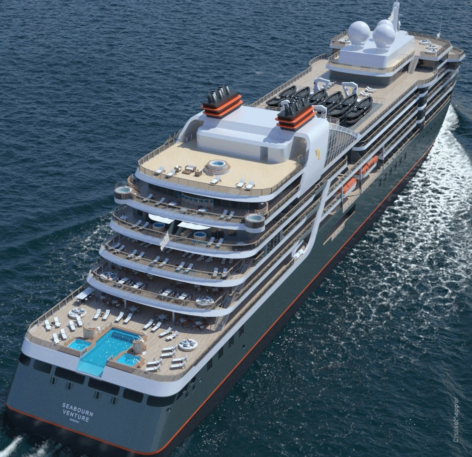 Seabourn Pursuit deck plan CruiseMapper