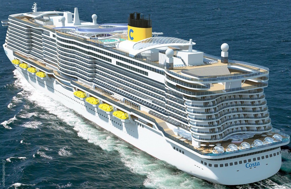Costa Cruises Ships and Itineraries 2023, 2024, 2025 CruiseMapper