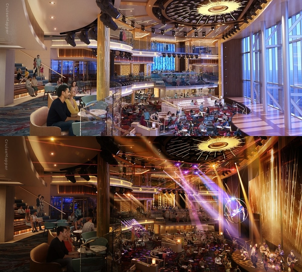 Carnival Cruise Line EXCEL-class (new ships) Atrium Grand Central