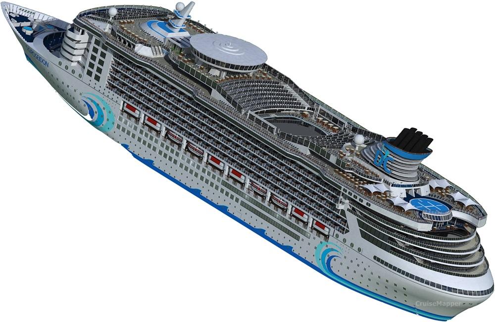 World s Top 50 Largest Cruise Ships CruiseMapper