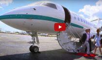 VIDEO: Crystal's Bombardier Global Express Jet Receives Makeover