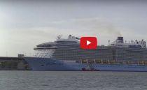 Ovation of the Seas Comes to Brisbane: VIDEO