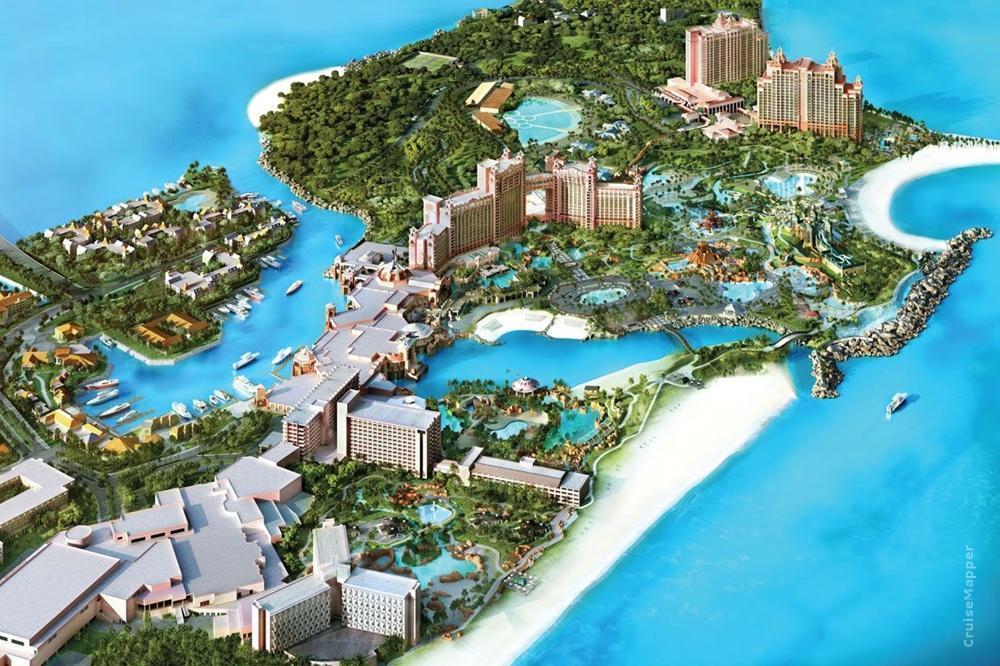 Atlantis Resort Map Paradise Island