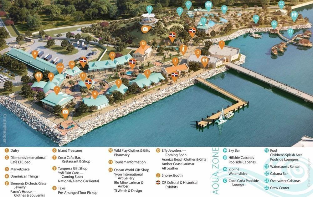 Amber Cove (Dominican Republic, Puerto Plata) cruise port schedule