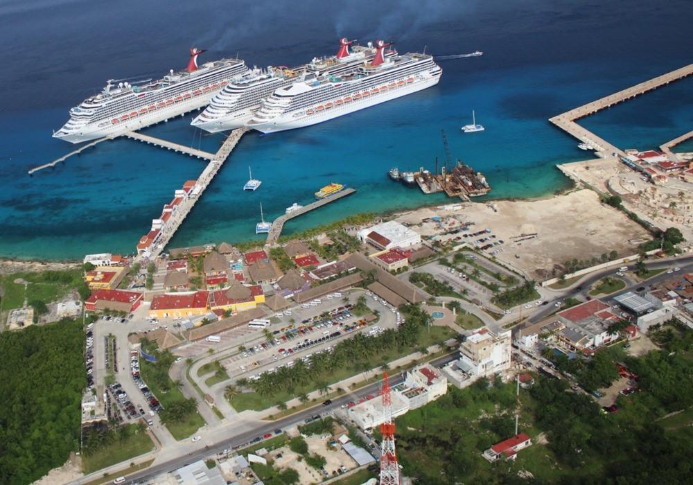 cozumel map cruise port        <h3 class=