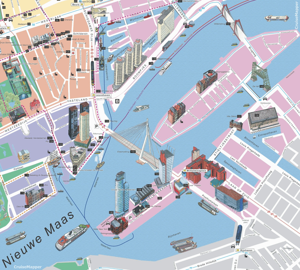 Rotterdam (Netherlands South Holland) cruise port schedule | CruiseMapper