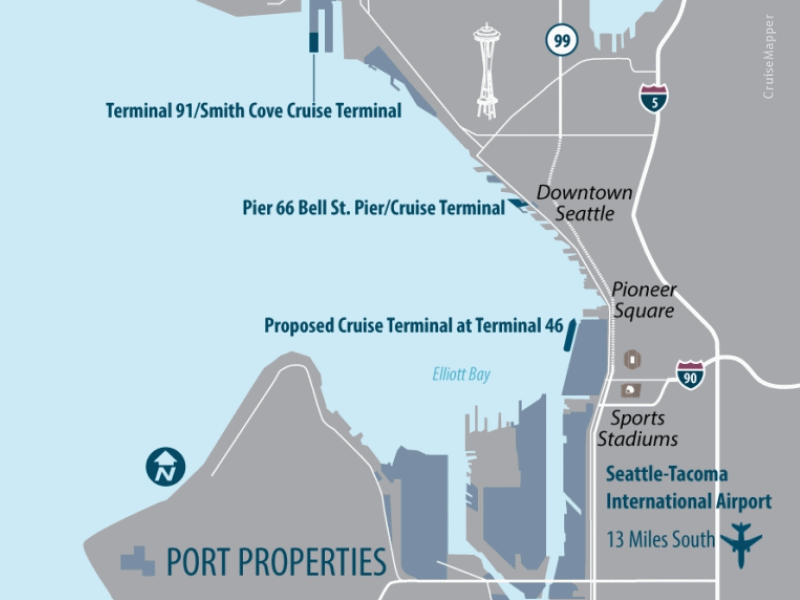 Seattle (Washington) cruise port schedule CruiseMapper