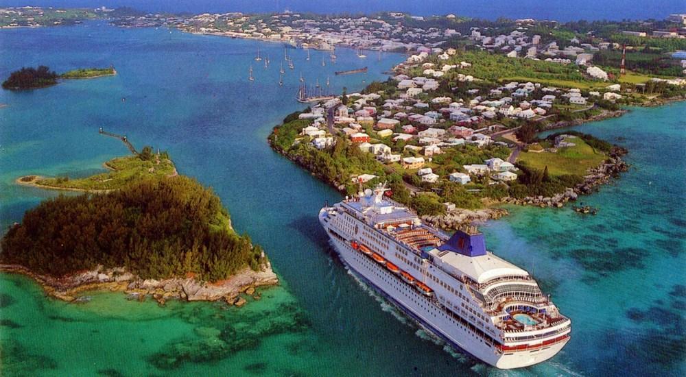 bermuda cruise ships in port