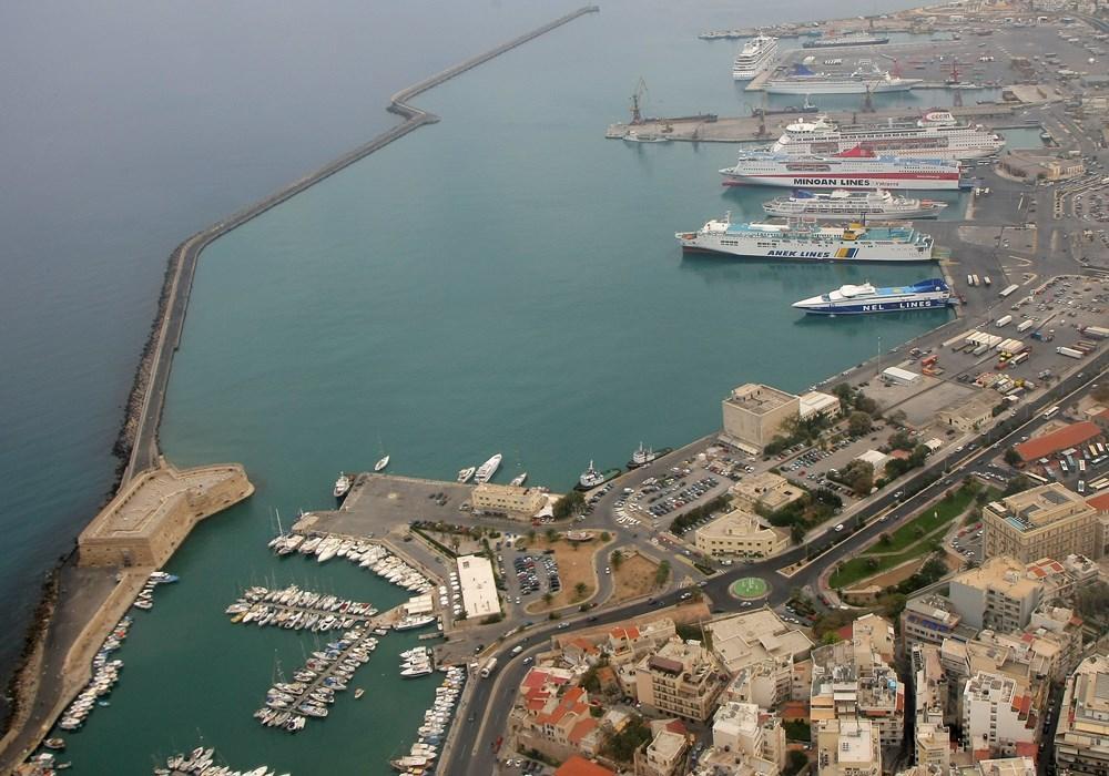 cruise ship port crete