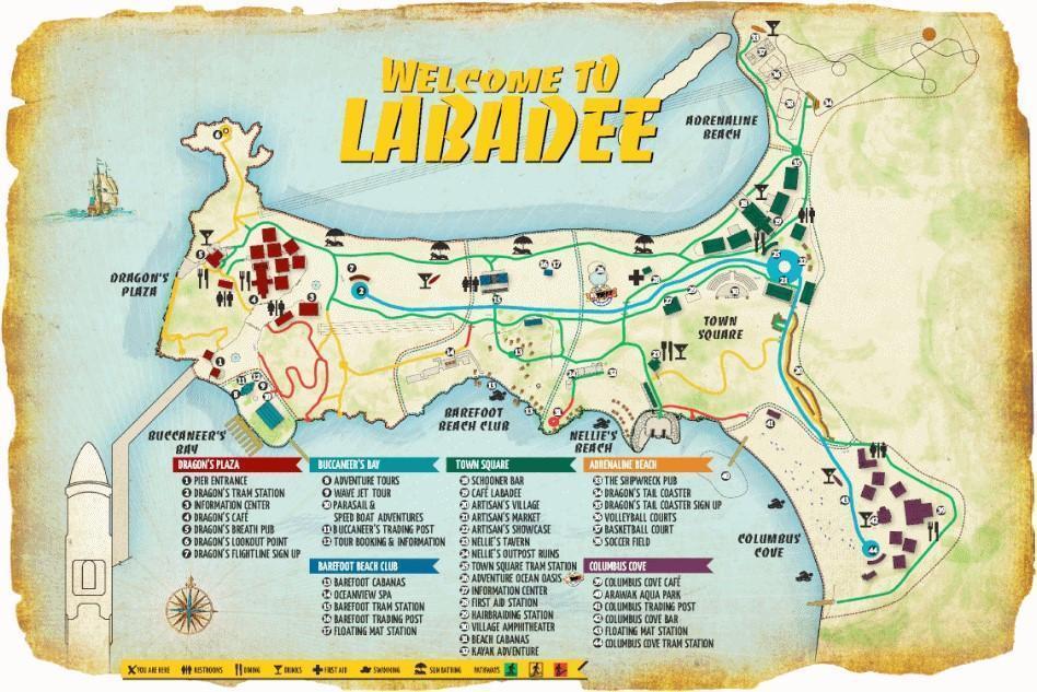 Labadee Haiti (Royal Caribbean private island) cruise port schedule