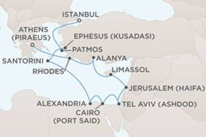 egypt israel greece cruise