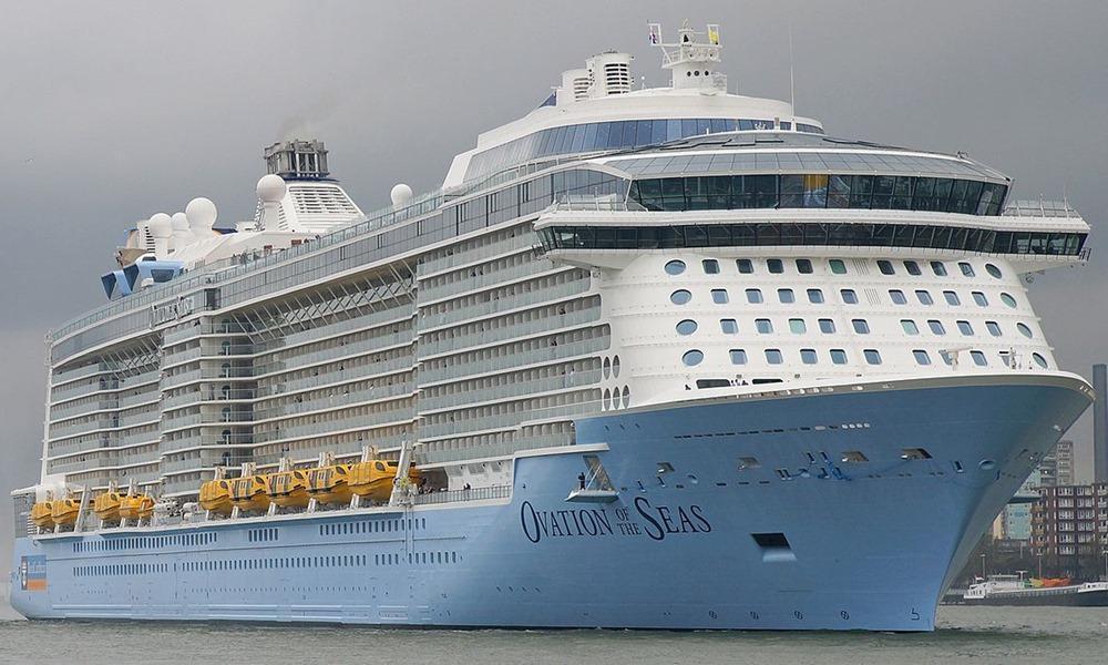 Ovation of the Seas Stranded in Wellington Harbour Cruise News