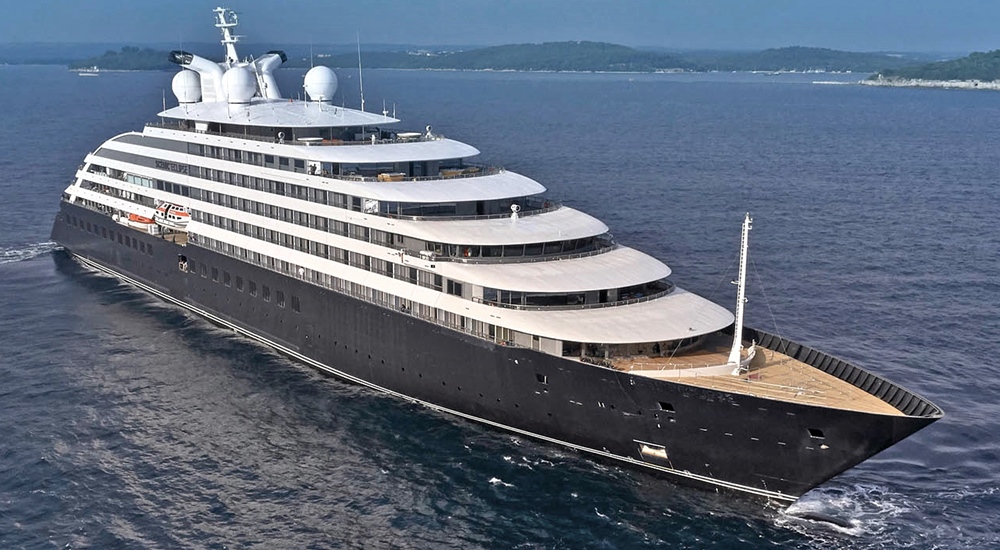 Ultraluxury superyacht Scenic Eclipse 2 enters final building phase