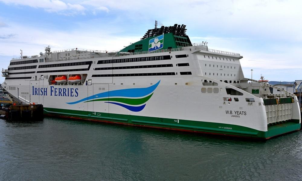 can dogs travel on irish ferries