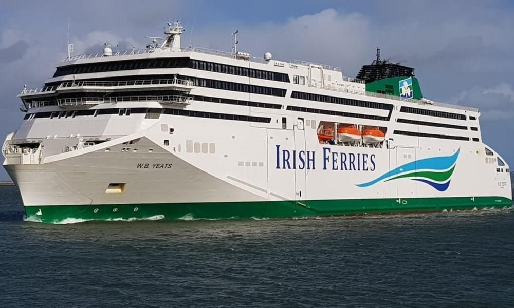 can dogs travel on irish ferries