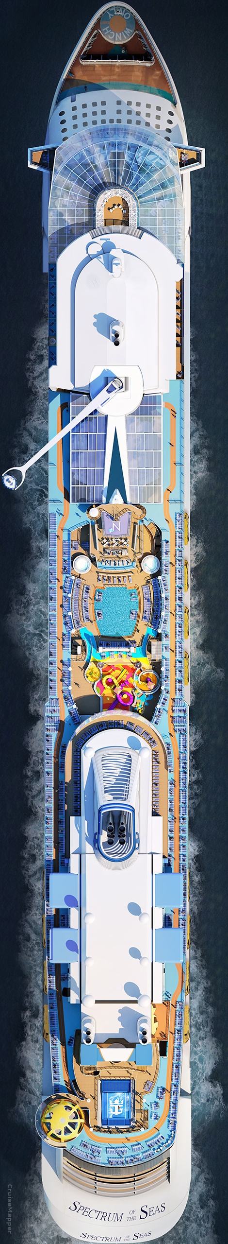 Spectrum Of The Seas Itinerary Schedule Current Position