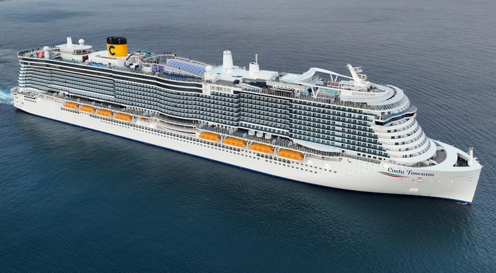 Costa Cruises' flagship Toscana calls for the first time at Dubai