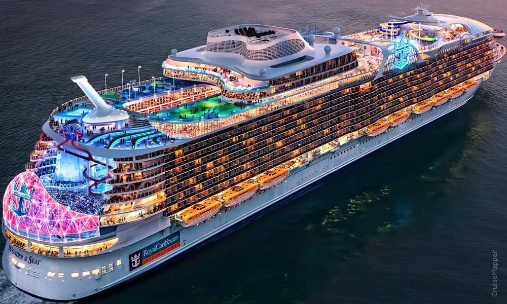 Top 20 Largest Cruise Ships In 2023