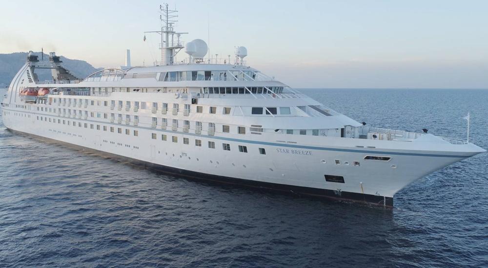 Windstar’s cruise ship Star Breeze makes maiden call in Australia