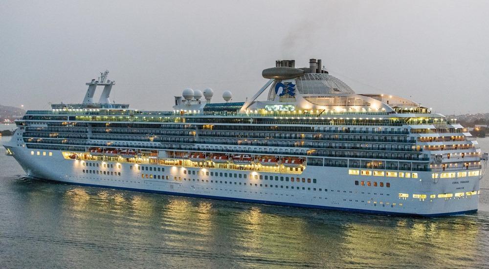 Coral Princess Itinerary Schedule, Current Position CruiseMapper