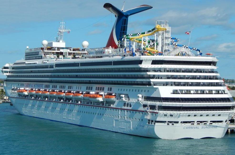 where is the carnival sunshine cruise ship now