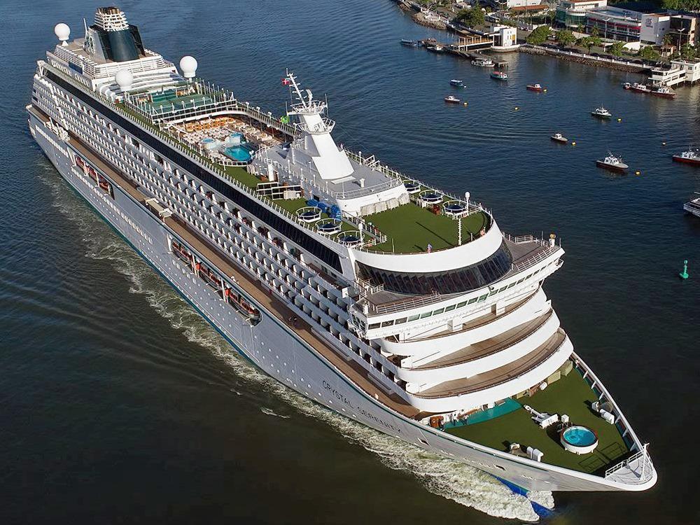 crystal cruises back in business