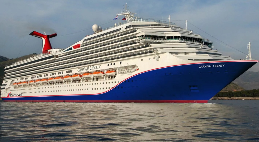 Carnival Liberty Itinerary Schedule, Current Position CruiseMapper