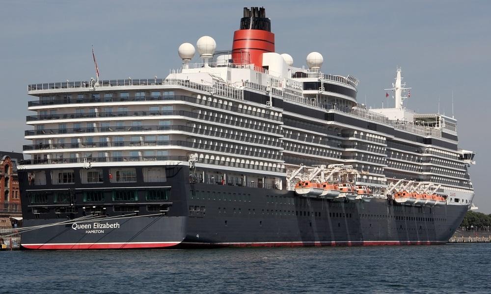 queen elizabeth cruise ship whereabouts