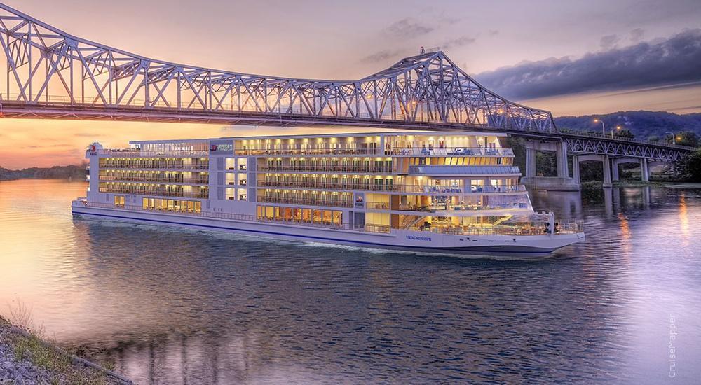 Viking announces new 2024 sailings of its Mississippi River cruises