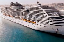 MSC World Europa ship diverts to Palermo Sicily due to high winds in Malta
