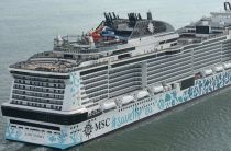 MSC Euribia successfully connects to shore power at Kiel’s Ostuferhafen cruise terminal
