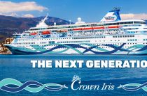 Mano Cruises' ship Crown Iris arrives in Larnaca (Cyprus) for inaugural 2024 visit